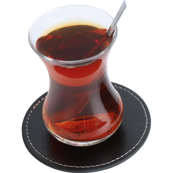 D-3825-S Deri Bardak Altlığı
